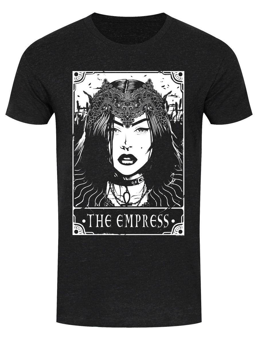 Deadly Tarot - The Empress Heather Black Denim Men's T-Shirt