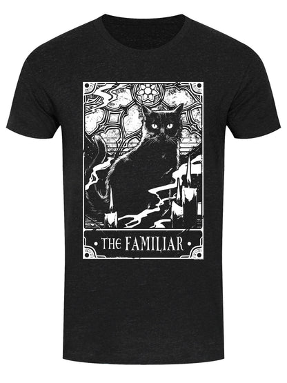 Deadly Tarot - The Familiar Heather Black Denim Men's T-Shirt