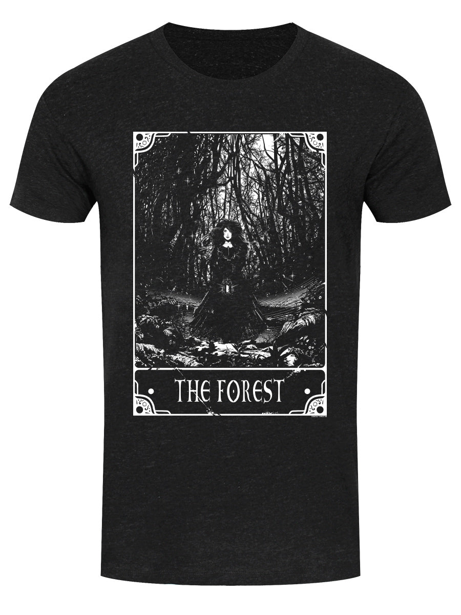 Deadly Tarot - The Forest Heather Black Denim Men's T-Shirt