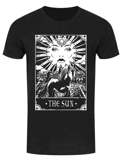 Deadly Tarot - The Sun Heather Black Denim Men's T-Shirt