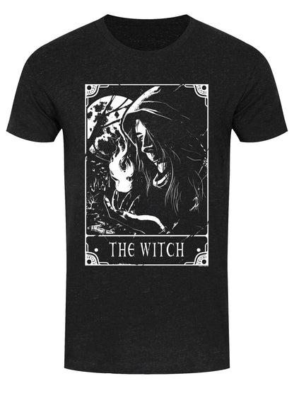 Deadly Tarot - The Witch Heather Black Denim T-Shirt
