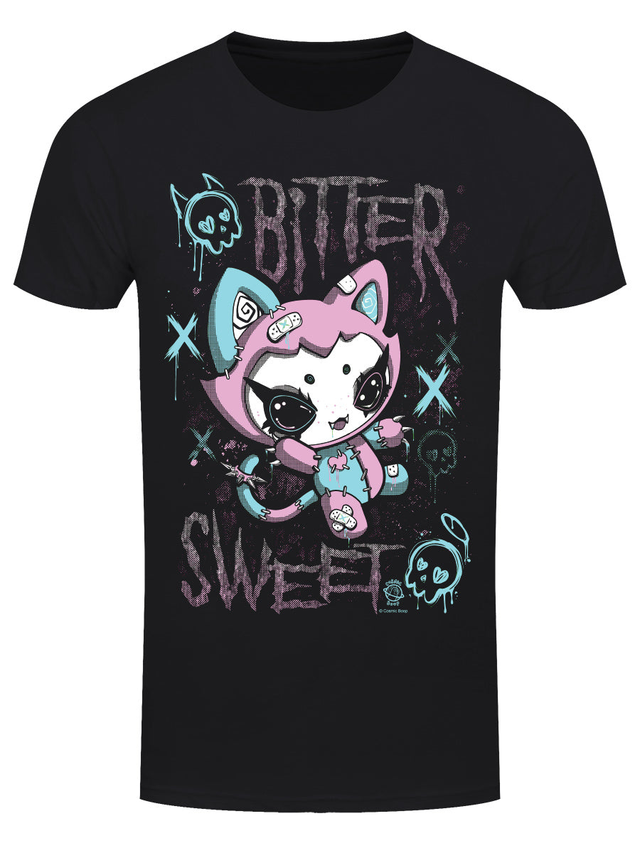 Cosmic Boop Bitter Sweet Men's Black T-Shirt