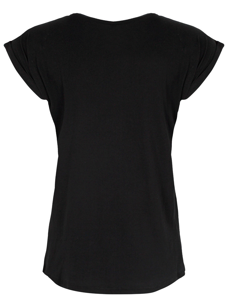 Lupine Howl Ladies Premium Black T-Shirt