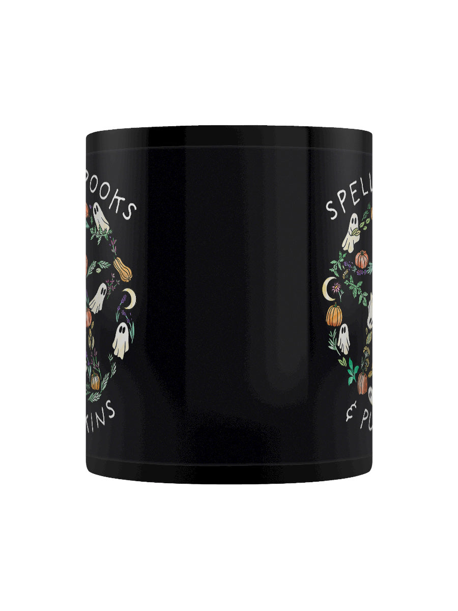 Spells, Spooks & Pumpkins Black Mug