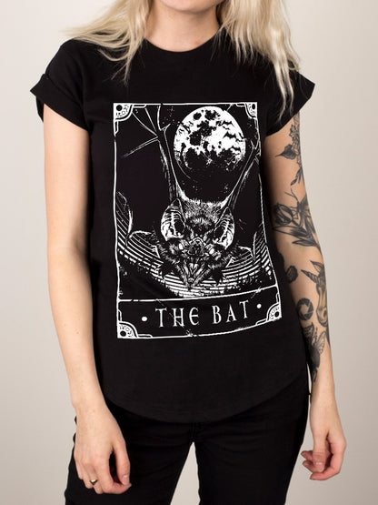 Deadly Tarot - The Bat Ladies Premium Black T-Shirt