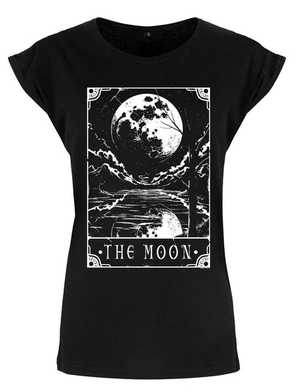 Deadly Tarot - The Moon Ladies Premium Black T-Shirt