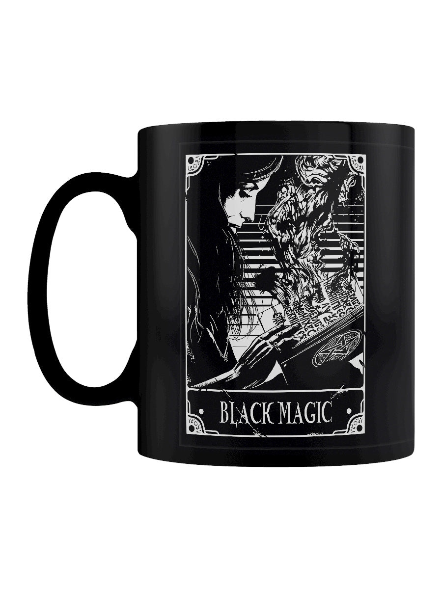 Deadly Tarot - Black Magic Black Mug