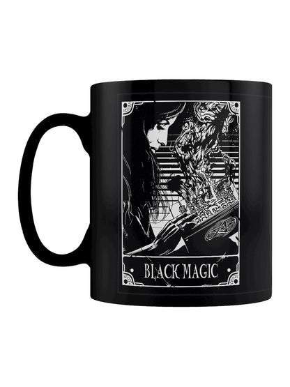 Deadly Tarot - Black Magic Black Mug