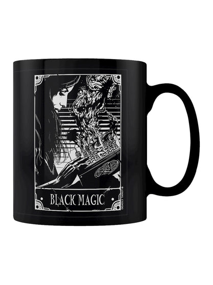 Deadly Tarot - Black Magic Black Mug