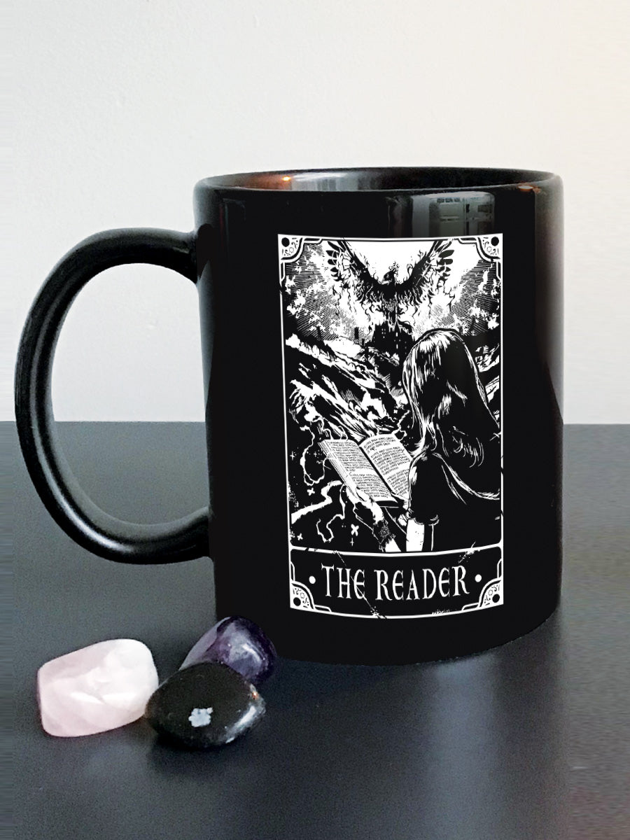 Deadly Tarot - The Reader Black Mug