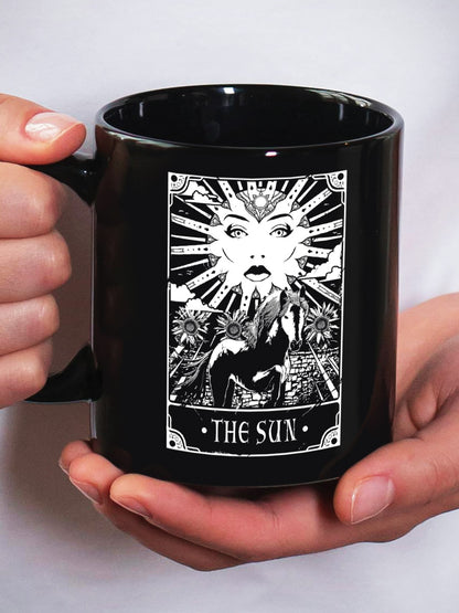 Deadly Tarot - The Sun Black Mug
