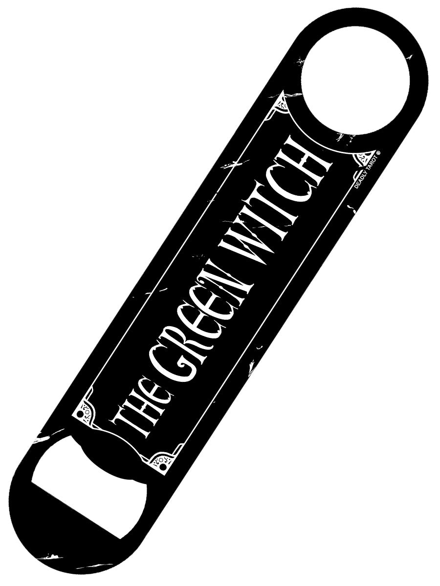 Deadly Tarot - The Green Witch Bar Blade Bottle Opener