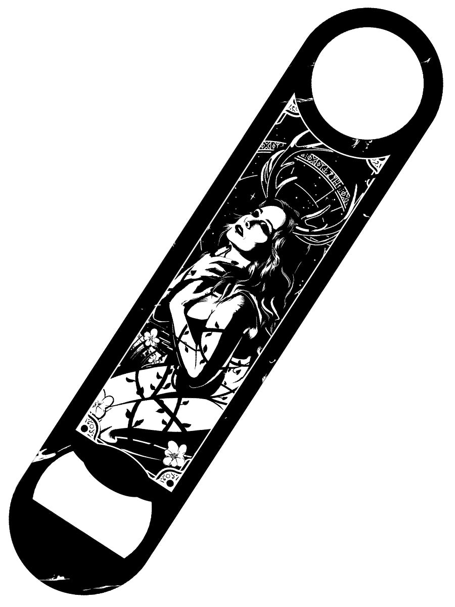 Deadly Tarot - The Green Witch Bar Blade Bottle Opener