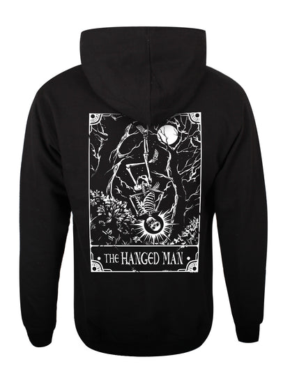 Deadly Tarot - The Hanged Man Unisex Black Pullover Hoodie