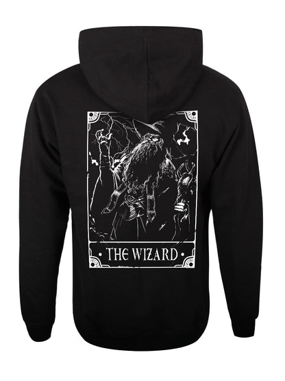 Deadly Tarot - The Wizard Unisex Black Pullover Hoodie