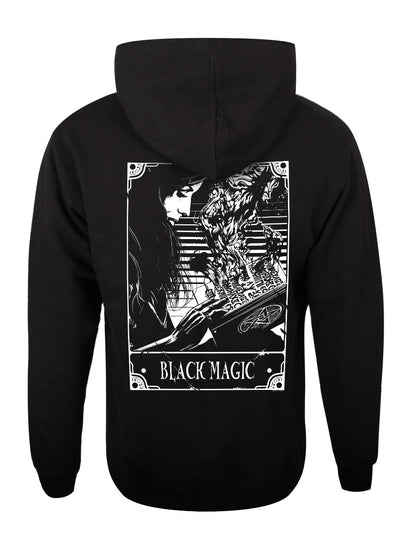 Deadly Tarot - Black Magic Unisex Black Pullover Hoodie