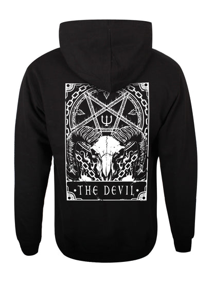 Deadly Tarot - The Devil Unisex Black Pullover Hoodie