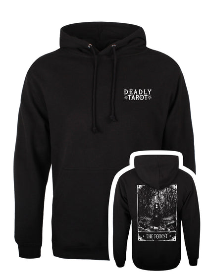 Deadly Tarot - The Forest Unisex Black Pullover Hoodie