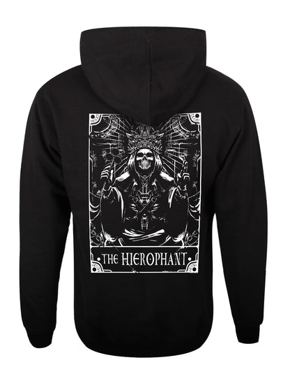 Deadly Tarot - The Hierophant Unisex Black Pullover Hoodie