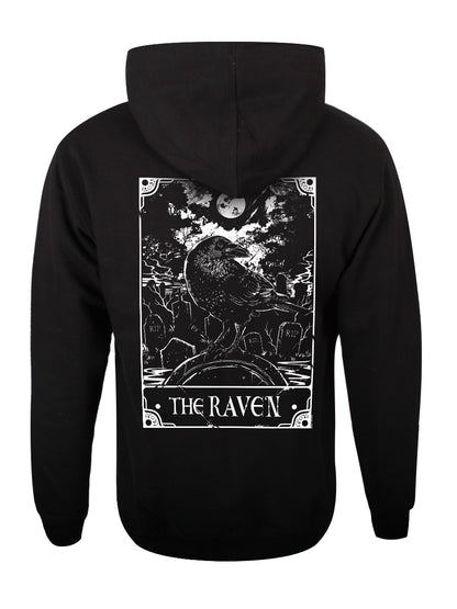 Deadly Tarot - The Raven Unisex Black Pullover Hoodie
