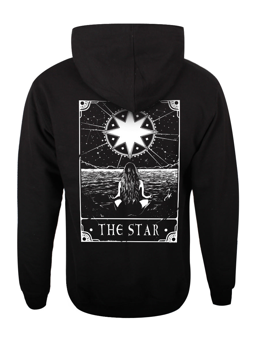 Deadly Tarot - The Star Unisex Black Pullover Hoodie