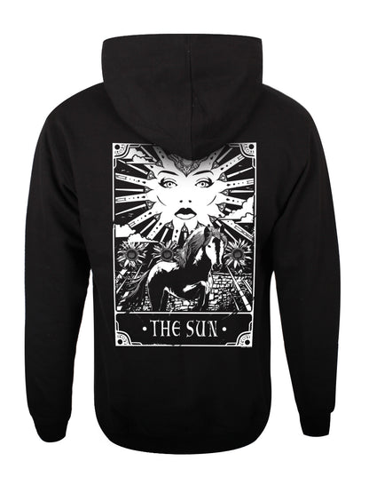 Deadly Tarot - The Sun Unisex Black Pullover Hoodie