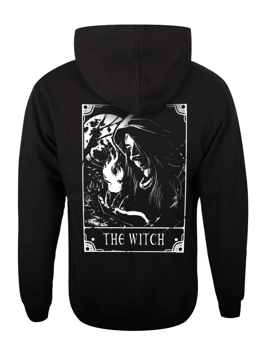 Deadly Tarot - The Witch Unisex Black Pullover Hoodie