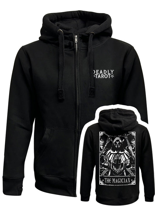 Deadly Tarot - The Magician Black Zipped Hoodie