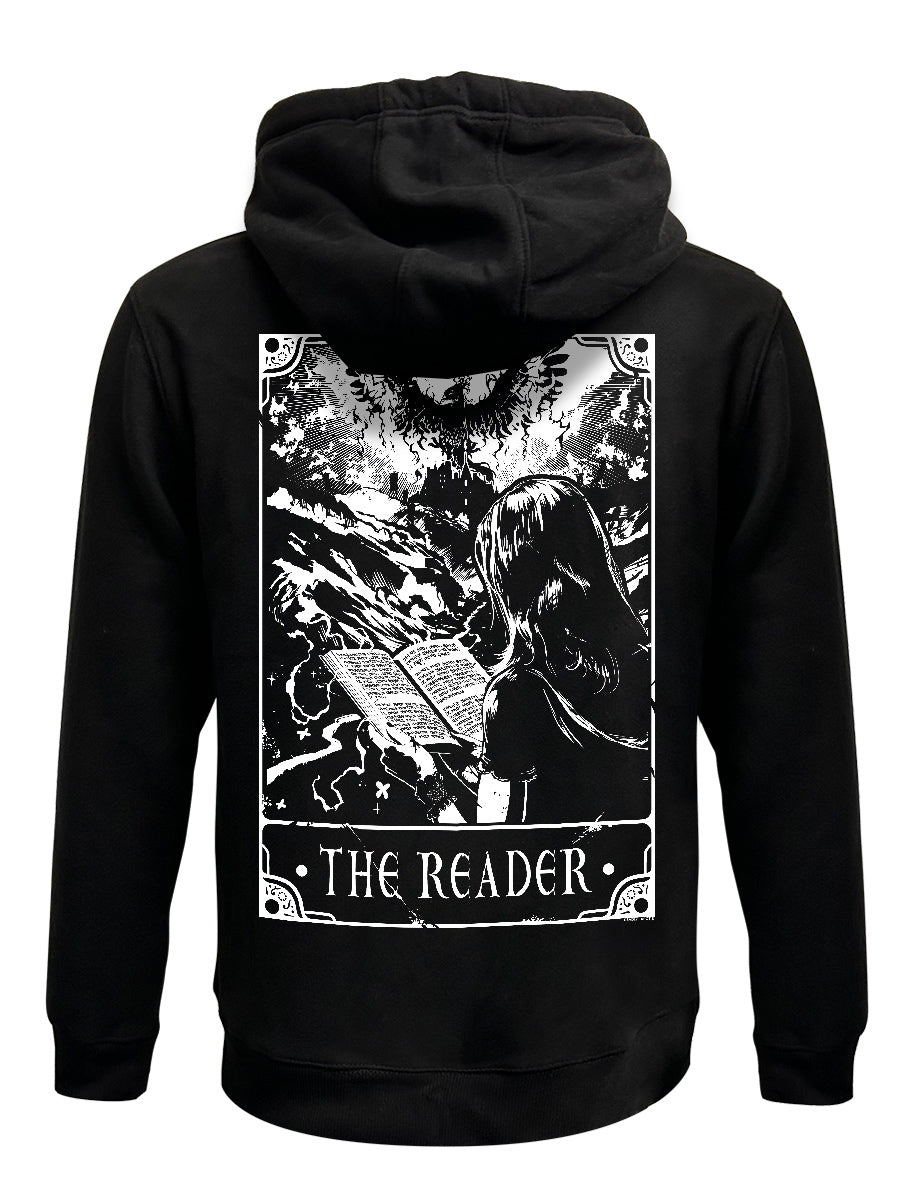 Deadly Tarot - The Reader Black Zipped Hoodie
