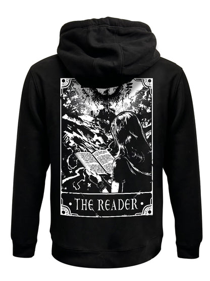 Deadly Tarot - The Reader Black Zipped Hoodie