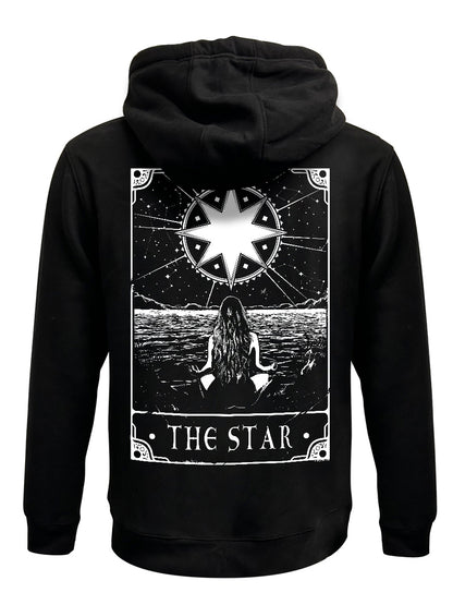 Deadly Tarot - The Star Black Zipped Hoodie