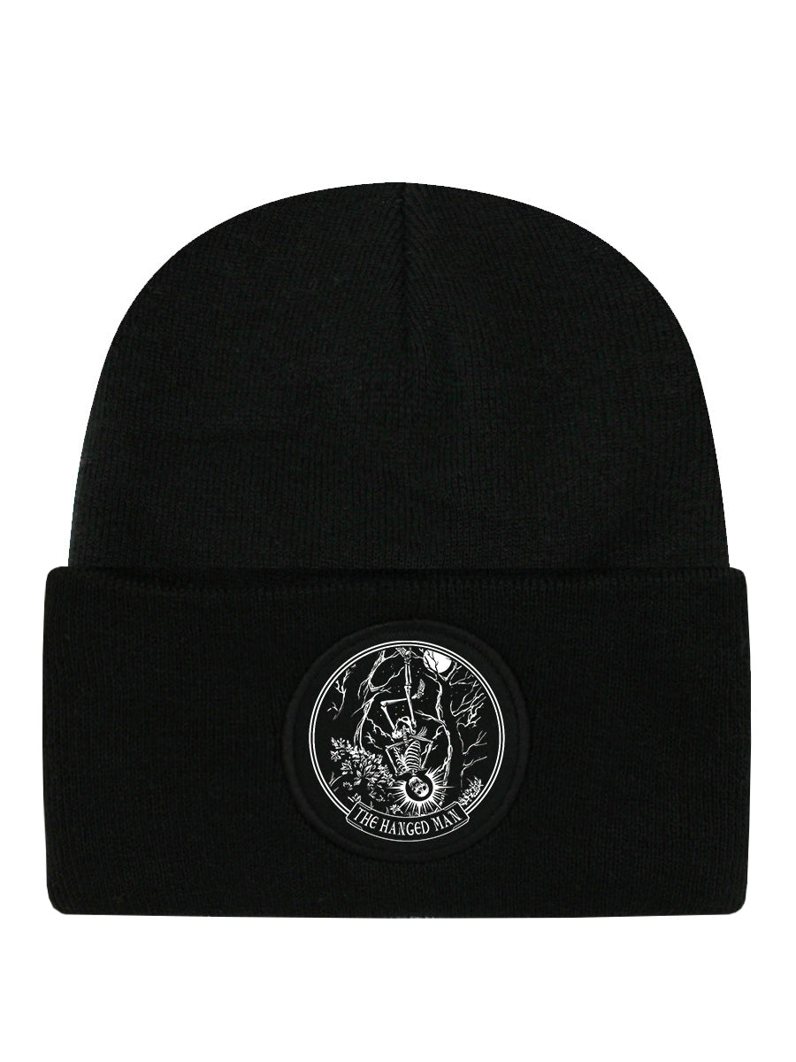 Deadly Tarot - The Hanged Man Black Beanie