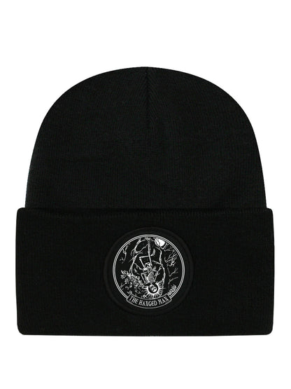 Deadly Tarot - The Hanged Man Black Beanie