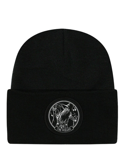 Deadly Tarot - The Wizard Black Beanie