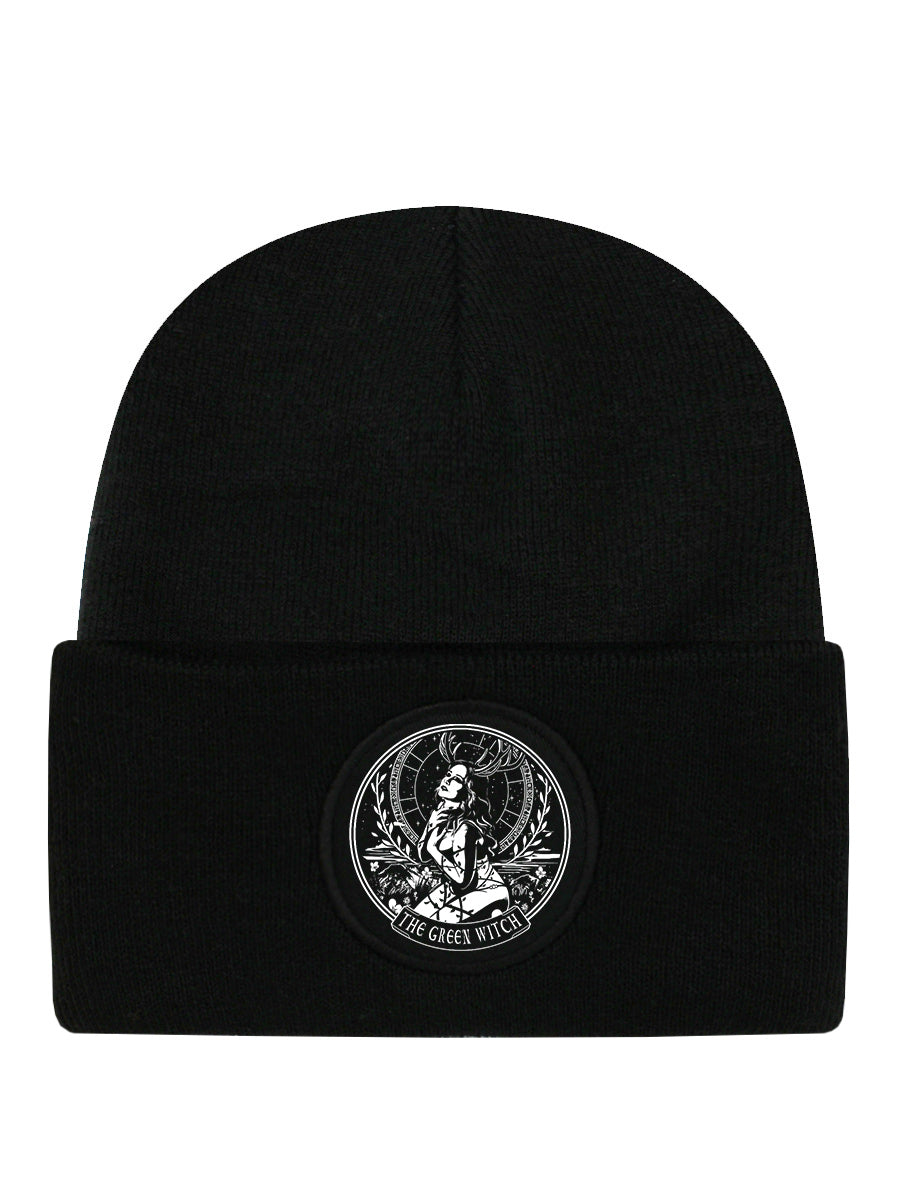 Deadly Tarot - The Green Witch Black Beanie