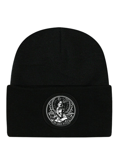 Deadly Tarot - The Green Witch Black Beanie