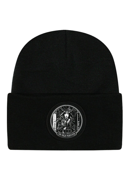 Deadly Tarot - The High Priestess Black Beanie