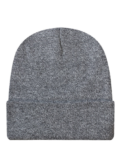 Kitsch Kitten Plotting Your Demise Heather Grey Beanie