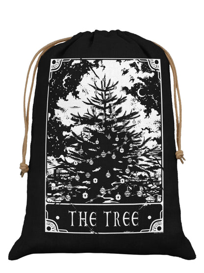 Deadly Tarot The Tree Black Hessian Santa Sack