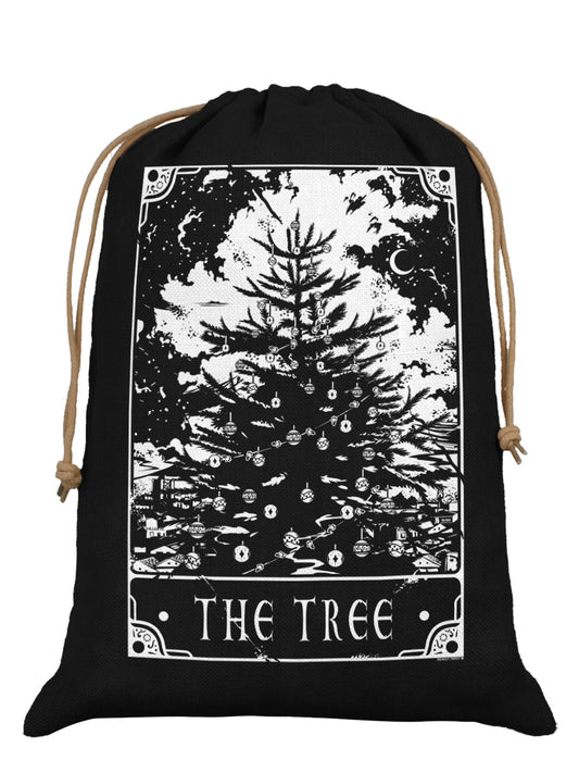 Deadly Tarot The Tree Black Hessian Santa Sack