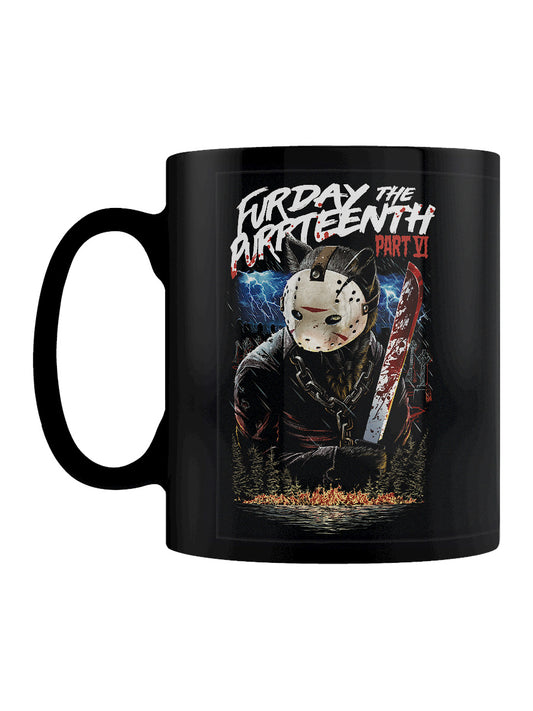Horror Cats Furday The Purrteenth Part VI Black Mug