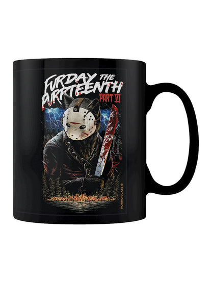 Horror Cats Furday The Purrteenth Part VI Black Mug