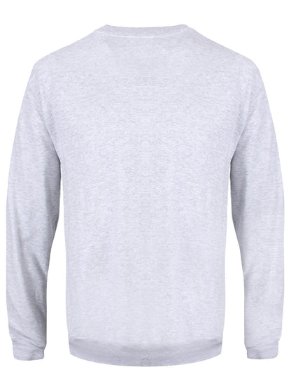 Tree Rex Men's Grey Christmas Jumper