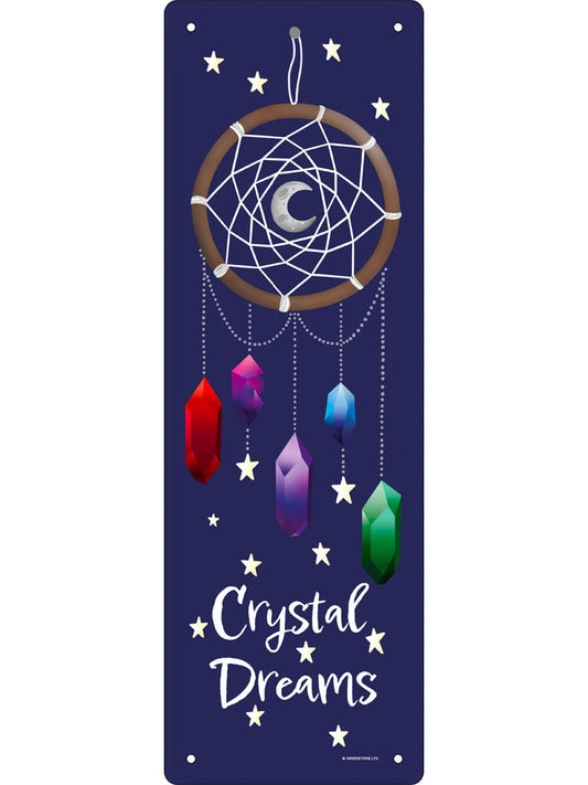 Crystal Dreams Slim Tin Sign