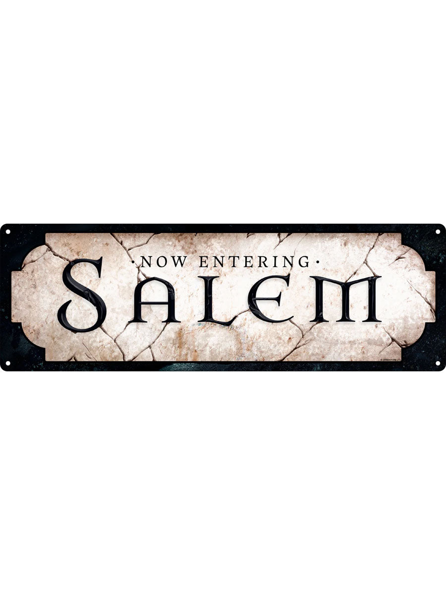 Now Entering Salem Slim Tin Sign