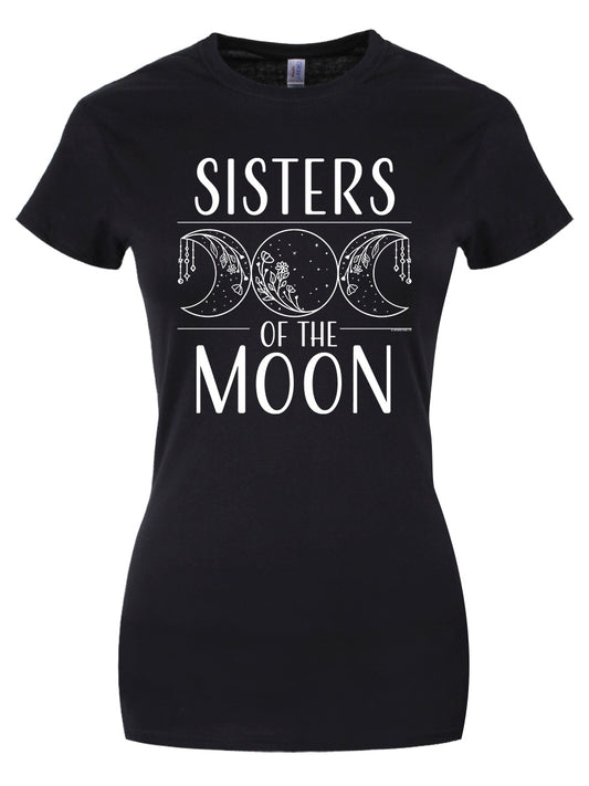 Sisters Of The Moon Ladies Black T-Shirt