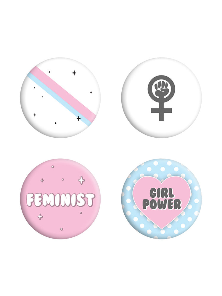 Girl Power Badge Pack