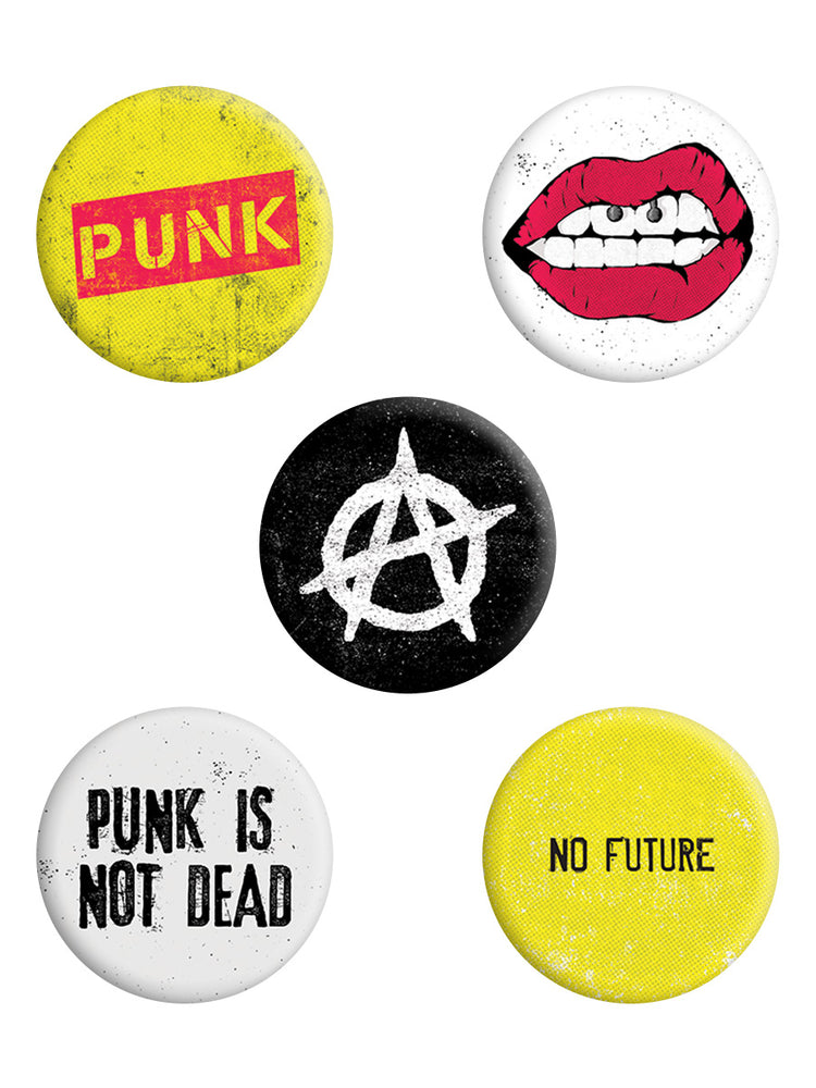 Punk Is Not Dead Badge Pack