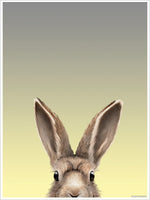Inquisitive Creatures Hare Mini Poster