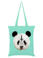 Unorthodox Collective Panda Mint Green Tote Bag